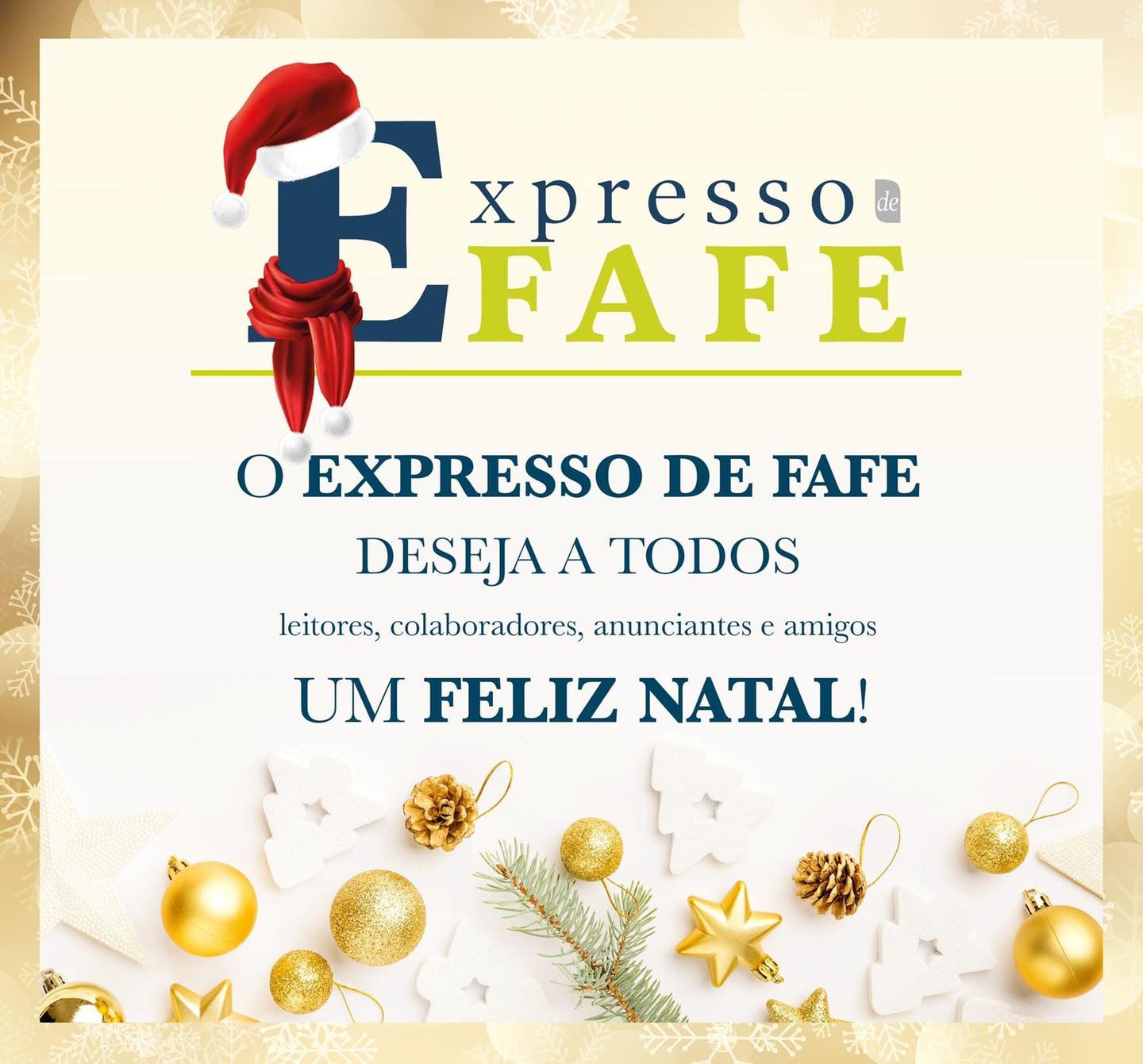 Feliz Natal, Bom Ano Novo (e parabéns pelo 7º aniversário) - Expresso de  Fafe